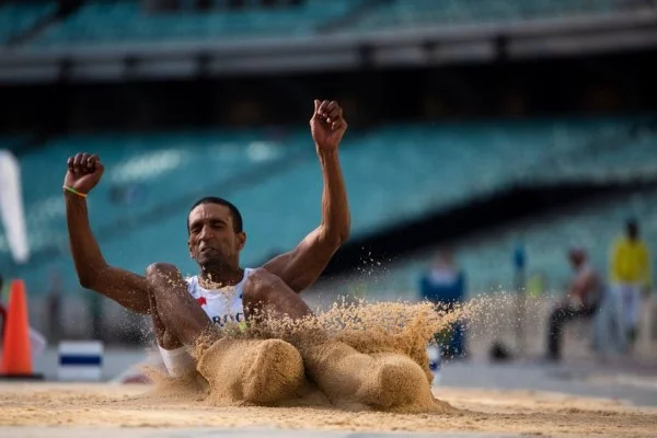 long jump sand pit